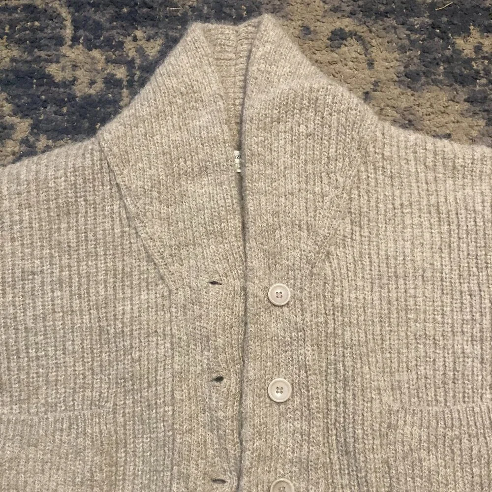 OZMA Sloan Cardigan in Brush (S) - Picture 2 of 5